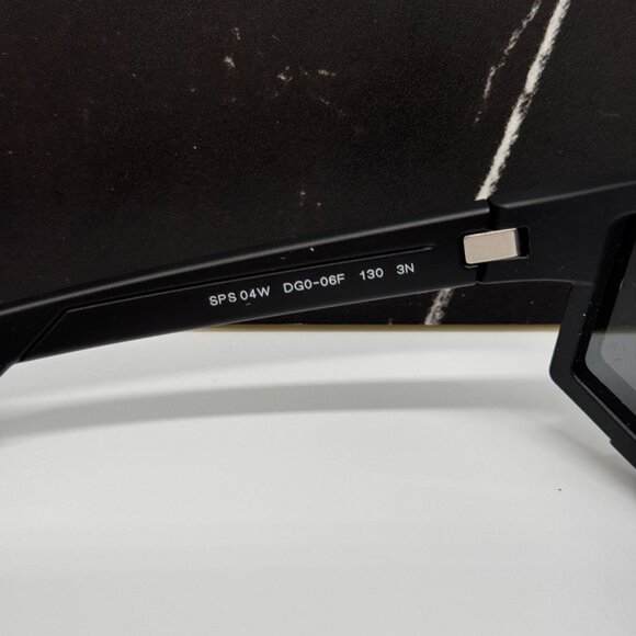 NEW PRADA LINEA ROSSA SPS 04W DG006F UNISEX PRADA PS04WS DG006F BLACK PS 04WS - Picture 7 of 9